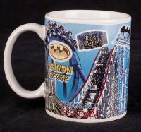 Six Flags over Texas Roller Coaster Rides Coffee Mug